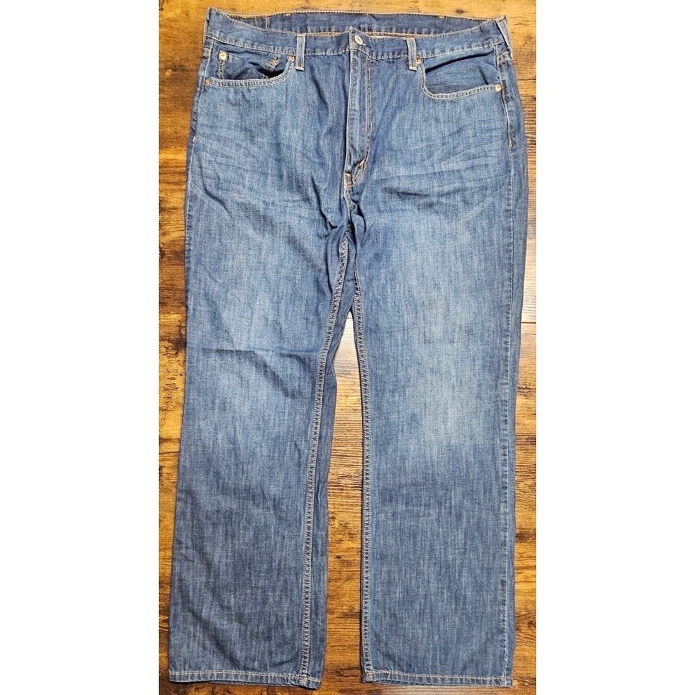Levis 527 Jeans Mens 40x31 Blue Bootcut Western Cowboy Stretch Denim Pants